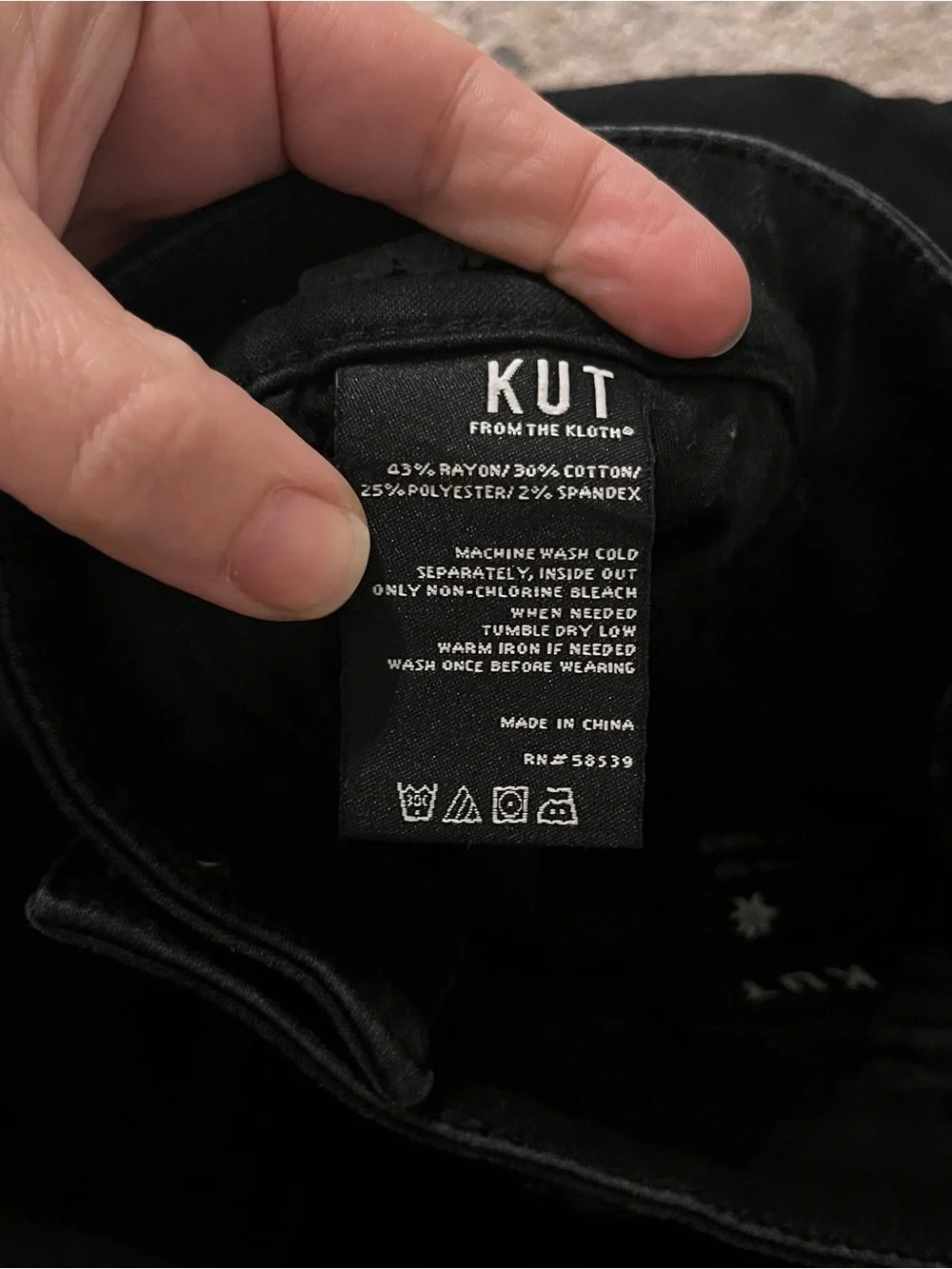 Kut from the Kloth cropped soft